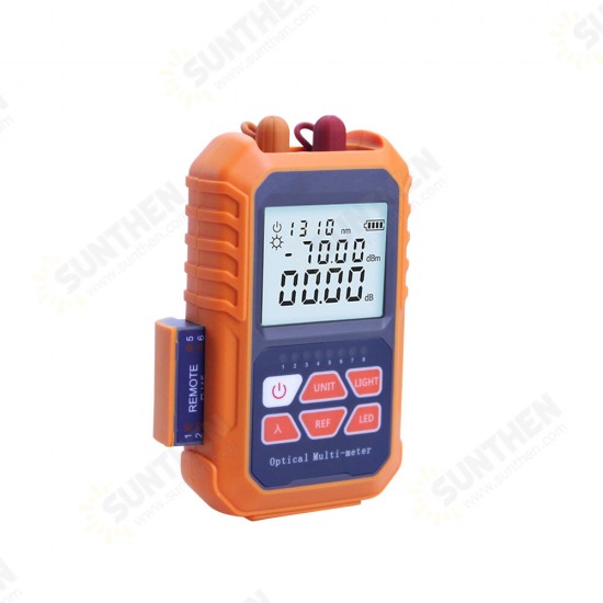 3-in-1 Handheld Fiber Mini Optical Power Meter -70+3 dBm Laser Source Visual Fau 5MW 5KM Network Cable Test