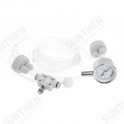 CO2 Generator System Kit With Pressure Air Flow Adjustment Plant Fish Aquarium Co2 Valve Diffuser CO2 Generator System Kit With Pressure Air Flow Adjustment Plant Fish Aquarium Co2 Valve Diffuser