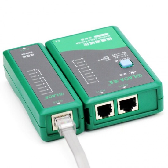 LA198101 RJ11/RJ45 Network Tester Cable Testing Telephone Line Detection