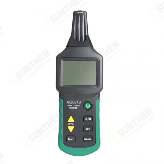 MS6818 Portable Professional 12-400V AC/DC Wire Network Telephone Cable Tester Tracker Detector