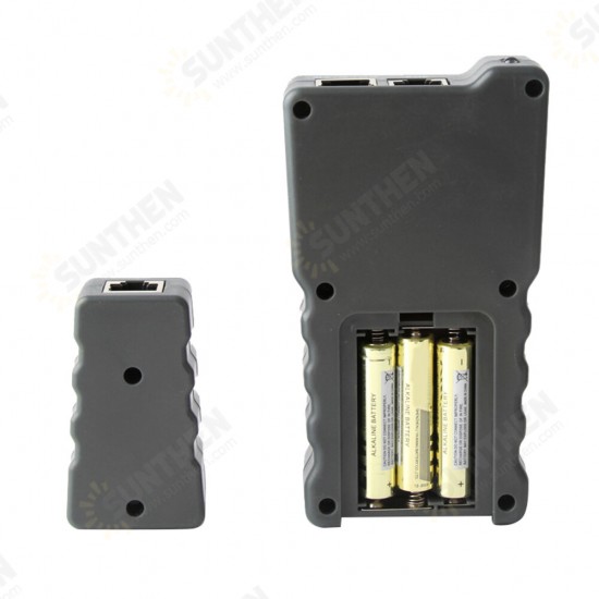 NF-488 Digital Ethernet CAT5 CAT6 LAN Network Cable PoE Switch Tester Detector LCD Display Network Cable Tester Network Tools NF-488 Digital Ethernet CAT5 CAT6 LAN Network Cable PoE Switch Tester Detector LCD Display Network Cable Tester Network Tools