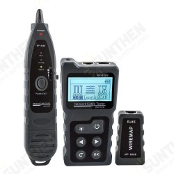 NF-8209 Multifunctional LCD Network Cable Tester Wire Tracker POE Checker Inline PoE Voltage Current Tester with Cable Tester with Illuminate Function NF-8209 Multifunctional LCD Network Cable Tester Wire Tracker POE Checker Inline PoE Voltage Current Tester with Cable Tester with Illuminate Function