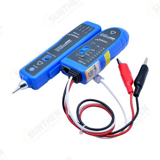 NF-806B Wire Tracker Wire Tracer Cable Tester UTP STP RJ45 RJ11 Metal Cable Tracing LAN Cable Tester