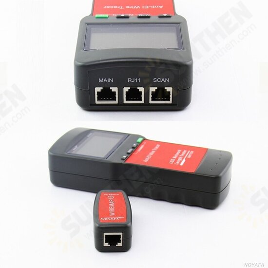 NF-8200 LCD LAN Tester Network Telephone Cable Tester RJ45 Cable Tester Ethernet Cable Tracker