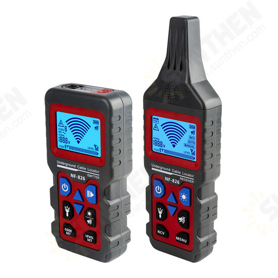 NF-826 Network Tracking Device Wire Circuit Breaker Cable Tester Phone Line Detector Locator Meter Tracking Device