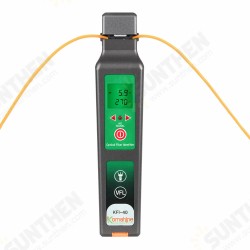 New KFI-40 Fiber Optical Identifier with Built 750nm-1700nm SM and MM Optical Fiber Identifier Handheld Fiber Cable FTTH Testing Tool New KFI-40 Fiber Optical Identifier with Built 750nm-1700nm SM and MM Optical Fiber Identifier Handheld Fiber Cable FTTH Testing Tool