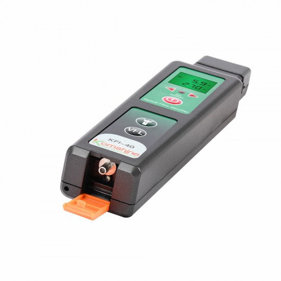 New KFI-40 Fiber Optical Identifier with Built 750nm-1700nm SM and MM Optical Fiber Identifier Handheld Fiber Cable FTTH Testing Tool
