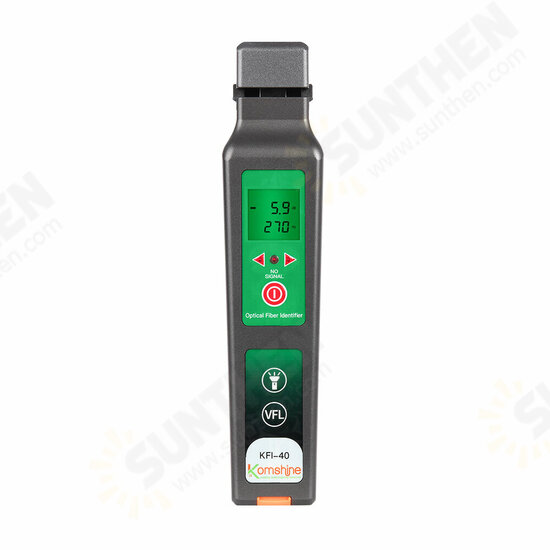 New KFI-40 Fiber Optical Identifier with Built 750nm-1700nm SM and MM Optical Fiber Identifier Handheld Fiber Cable FTTH Testing Tool