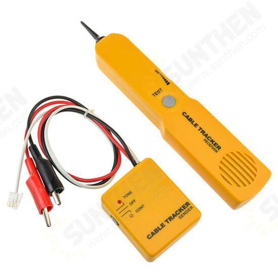 RJ45 Network Cable Continuity Tester Telephone Line Cable Tracker and Tester Wire Toner Tracer