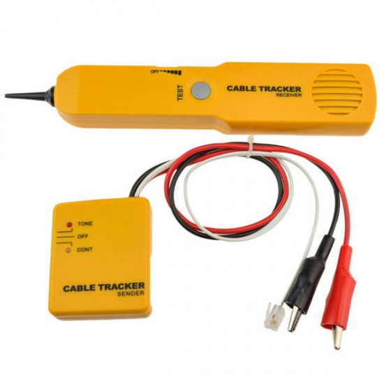 RJ45 Network Cable Continuity Tester Telephone Line Cable Tracker and Tester Wire Toner Tracer