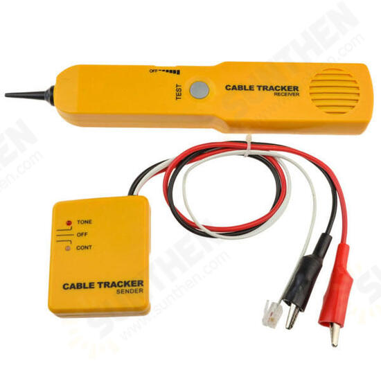 RJ45 Network Cable Continuity Tester Telephone Line Cable Tracker and Tester Wire Toner Tracer