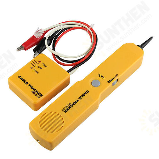 RJ45 Network Cable Continuity Tester Telephone Line Cable Tracker and Tester Wire Toner Tracer