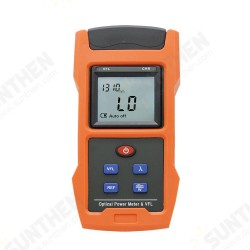 TL563 Optical Power Meter Optical Fiber Tester Light Attenuation Tester -50 to +26dBm -70 to +10dBm Output 10mW TL563 Optical Power Meter Optical Fiber Tester Light Attenuation Tester -50 to +26dBm -70 to +10dBm Output 10mW