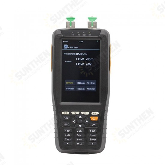 TM70B TM70B-OV1 High Precision PON Power Meter Tester Fiber Tester 1MW VFL Optical Network Tester Rechargeable