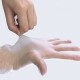 100Pcs Tearproof Antibacterial Safety Disposable Glove Powder-free Top Examination Gloves L Size Stretchy