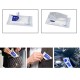 10Pcs 75% Rubbing Alcohol Wipes Outdoor Portable Disposable Skin Sterilization Pads Cleaning Wet Wipes
