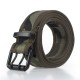 110cm x 3.8cm Tactical Belt Adjustable Waist Belts Camping Hunting Lightweight Nylon Waistband