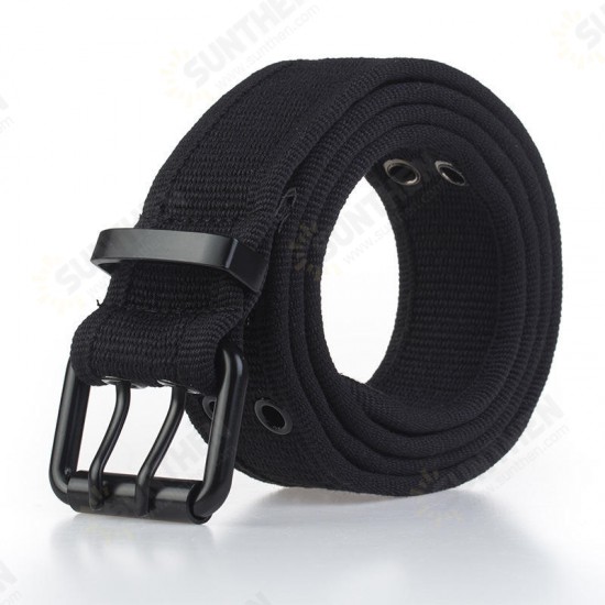 110cm x 3.8cm Tactical Belt Adjustable Waist Belts Camping Hunting Lightweight Nylon Waistband