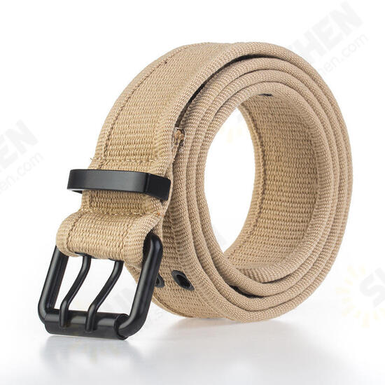 110cm x 3.8cm Tactical Belt Adjustable Waist Belts Camping Hunting Lightweight Nylon Waistband