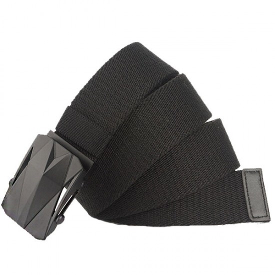 120cm BO03 Punch Free Roller Buckle Canvas Tactical Belt For Outdoor Camping Hunting Waistband