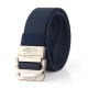 120cm DS-1 3.8cm Nylon Double Ring Alloy Buckle Cowboy Pants Belt Army Tactical Belt