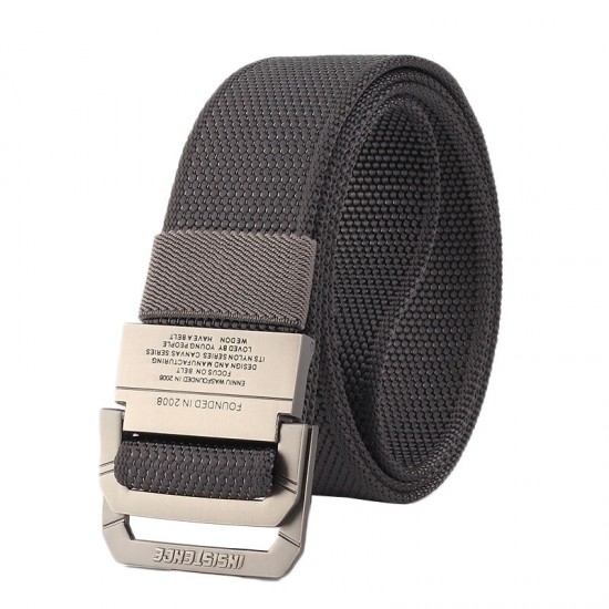 120cm DS-1 3.8cm Nylon Double Ring Alloy Buckle Cowboy Pants Belt Army Tactical Belt