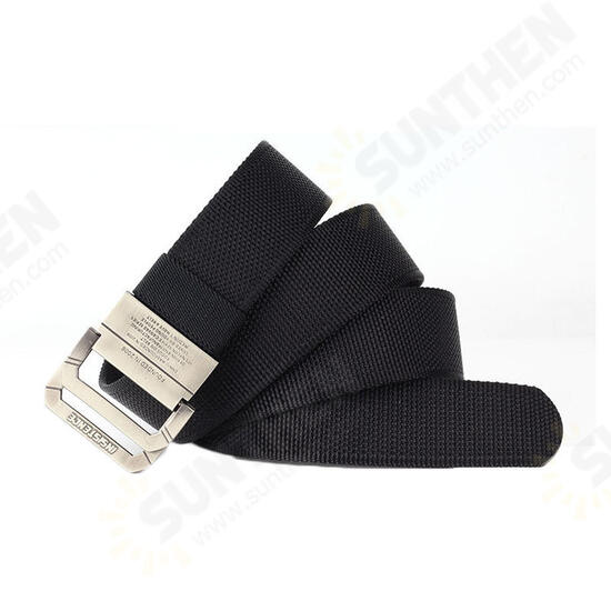 120cm DS-1 3.8cm Nylon Double Ring Alloy Buckle Cowboy Pants Belt Army Tactical Belt