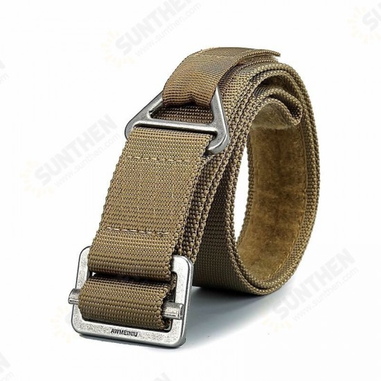 120cm x 3.8cm Adjustable Tactical Belt Lightweight Nylon Waistband Waist Belt For Man Women Camping Hunting casual Belt