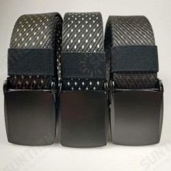 120cm x 3.8cm Zinc Alloy Buckle Jacquard Nylon Belt 120cm x 3.8cm Zinc Alloy Buckle Jacquard Nylon Belt