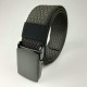 120cm x 3.8cm Zinc Alloy Buckle Jacquard Nylon Belt