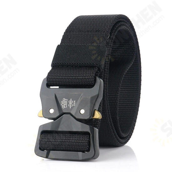 125CM 3.8CM Men's Tactical Belts Nylon Adjustable Waist Belt