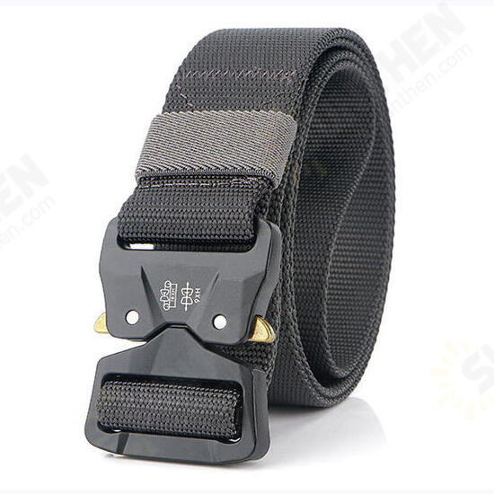 125CM 3.8CM Men's Tactical Belts Nylon Adjustable Waist Belt