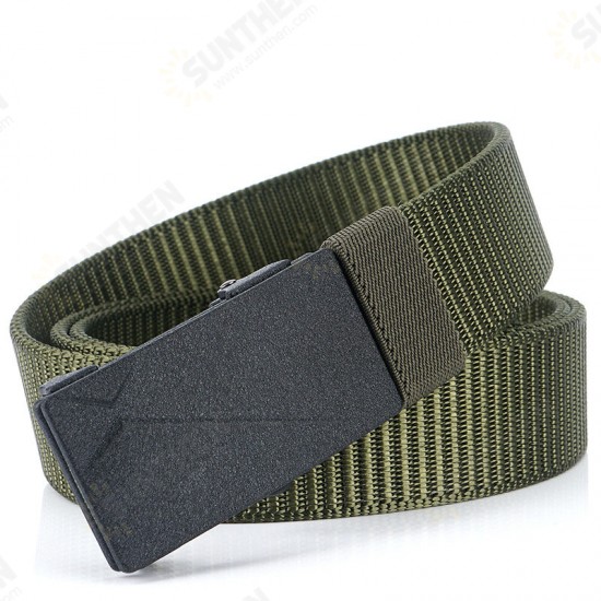 125cm 3.2cm N13 Men Nylon Military Tactical Belt Outdoor Adjustable Waist Belt Casual Belt