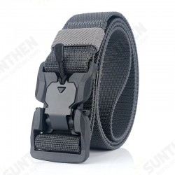 125cm ES19 Punch Magnetic Elastic Buckle Nylon Tactical Belt For Man Women 125cm ES19 Punch Magnetic Elastic Buckle Nylon Tactical Belt For Man Women