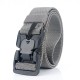 125cm ES19 Punch Magnetic Elastic Buckle Nylon Tactical Belt For Man Women