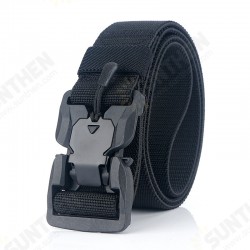 125cm ES19 Punch Magnetic Elastic Buckle Nylon Tactical Belt For Man Women 125cm ES19 Punch Magnetic Elastic Buckle Nylon Tactical Belt For Man Women