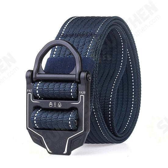 125cm R001 3.8cm Nylon Adjustable Heavy Duty Waist Strap Quick Release Buckle Military Tactical Belt