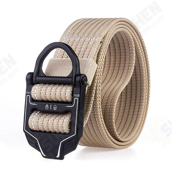 125cm R001 3.8cm Nylon Adjustable Heavy Duty Waist Strap Quick Release Buckle Military Tactical Belt