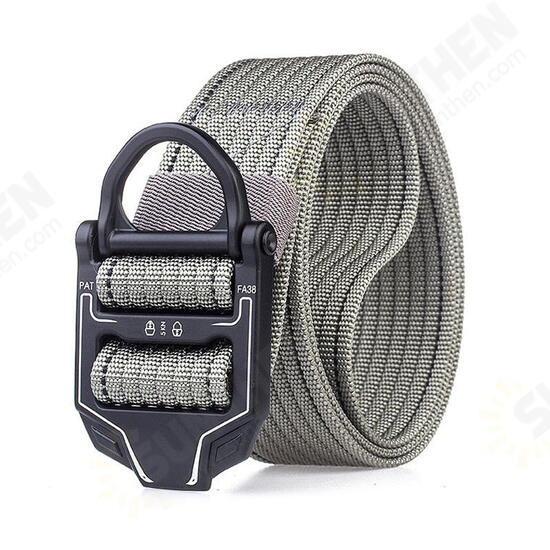 125cm R001 3.8cm Nylon Adjustable Heavy Duty Waist Strap Quick Release Buckle Military Tactical Belt