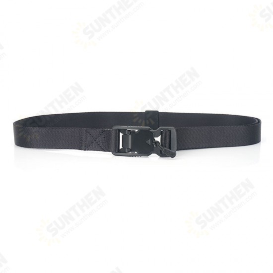 125cm CX33 2.5cm Width Nylon Waist Belts Quick Release Buckle Tactical Belt