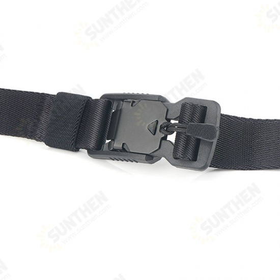 125cm CX33 2.5cm Width Nylon Waist Belts Quick Release Buckle Tactical Belt