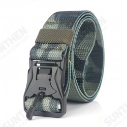 125cm Punch Magnetic Buckle Belt Quick Release Nylon Leisure Belt Tactical Belt 125cm Punch Magnetic Buckle Belt Quick Release Nylon Leisure Belt Tactical Belt