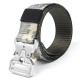 125cm Silver Buckle Canvas Men's Multifunctional Outdoor Tactical Belt