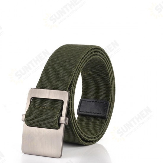 125cm x 3.8cm AMWN Tactical Belt Lightweight Nylon Belt Adjustable Waistband Waist Belts For Man Woman Camping Hunting