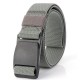 125cm x 3.8cm TB55 Thick Canvas Belt Camping Hunting Fishing Tactical Belt Leisure Belt