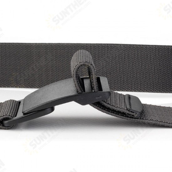 125cm x 3.8cm TB55 Thick Canvas Belt Camping Hunting Fishing Tactical Belt Leisure Belt