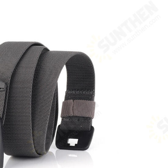 125cm x 3.8cm TB55 Thick Canvas Belt Camping Hunting Fishing Tactical Belt Leisure Belt