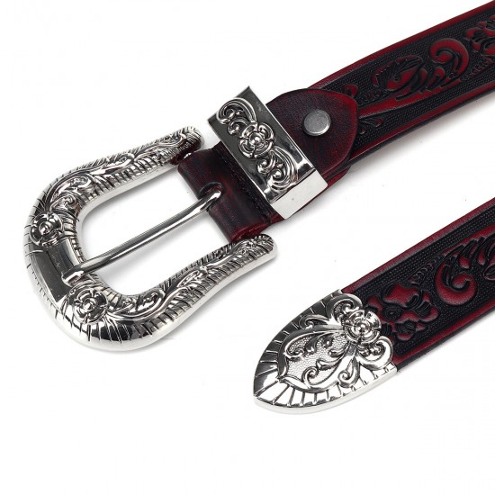 125x3.4cm Fashion Leather Belt Cosplay Waist Belt Travel Hunting Tactical Waistband