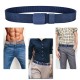 130cm Men Women Nylon Canvas Adjustable Quick Release Tactical Belt No Metal Military 3.8cm Width Anti Allergy Waistband