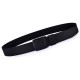 130cm Men Women Nylon Canvas Adjustable Quick Release Tactical Belt No Metal Military 3.8cm Width Anti Allergy Waistband